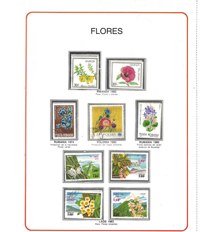 Libro de Estampilla del mundo. Gran enciclopedia de la filatelia